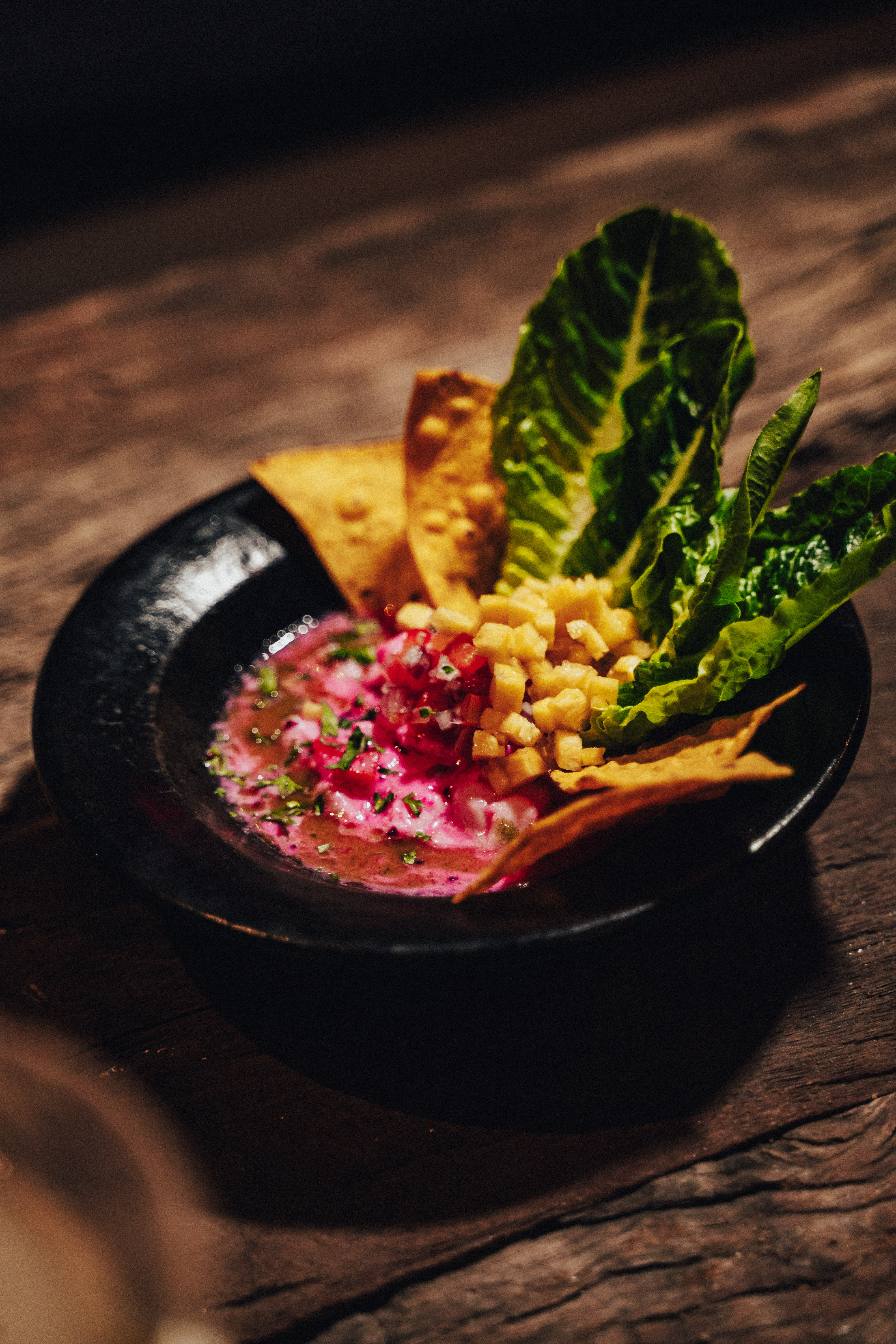 Dragon Fruit Ceviche - Sayulita Tacos & Tequila Bar's Signature Twist